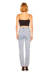 SUSANA MONACO ESSENTIAL STRING CROP TOP IN BLACK