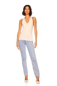 SUSANA MONACO URBAN TANK IN BLANCHED ALMOND