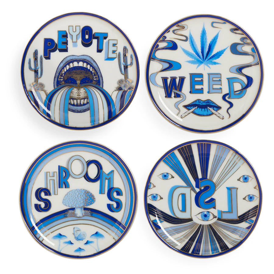 JONATHAN ADLER DRUGGIST COASTERS