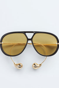 DROP AVIATOR SUNGLASSES BV1273S