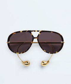 DROP AVIATOR SUNGLASSES BV1273S