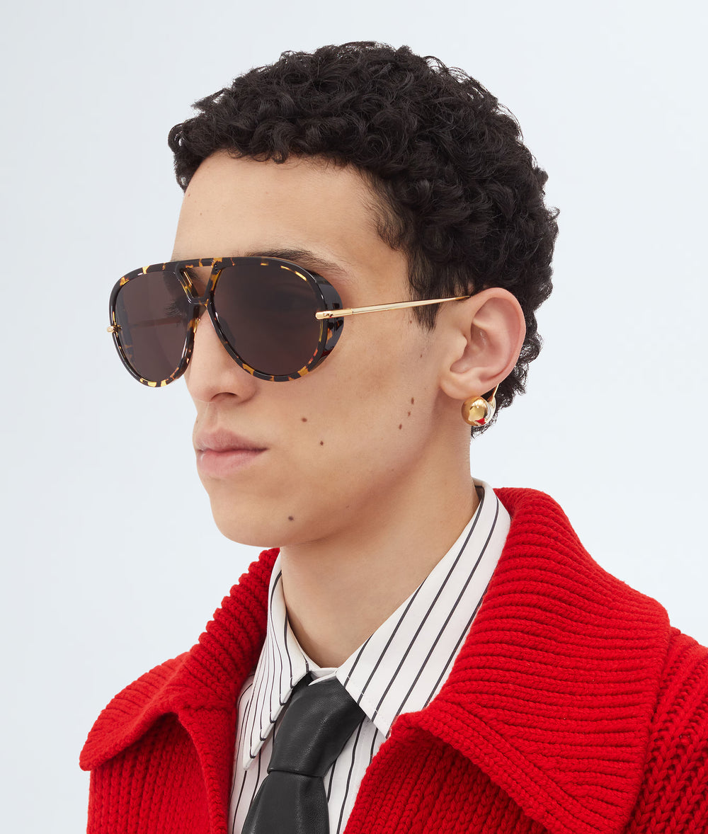 DROP AVIATOR SUNGLASSES BV1273S