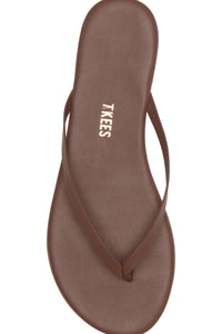 TKEES FOUNDATIONS MATTE SANDAL IN CAPPUCCINO