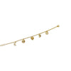 MONISHA MELWANI GOLD DIAMOND BALL BRACELET