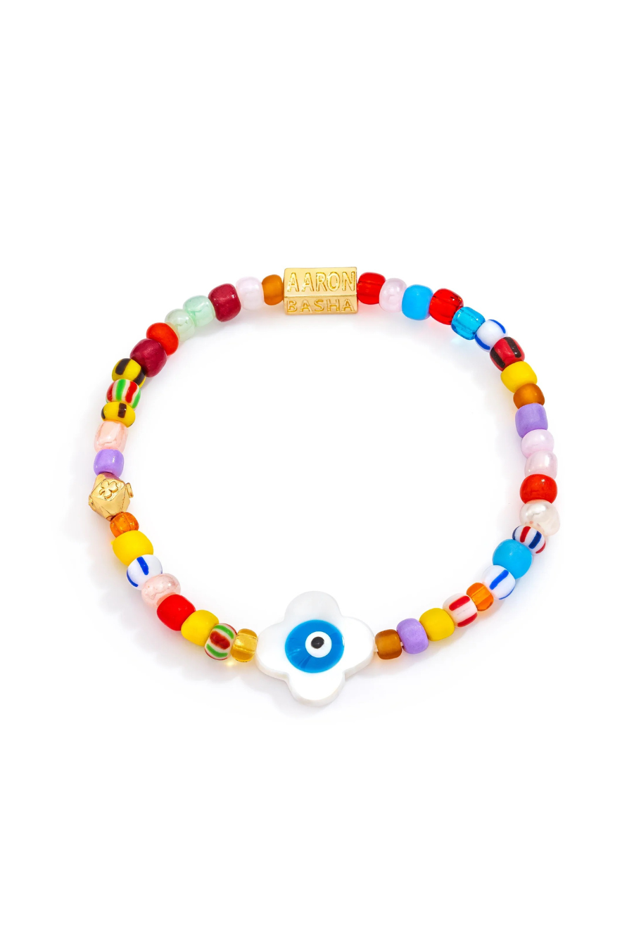 FLOWER MULTI BEADED BRACELET