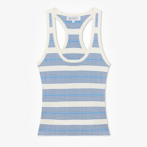 VIOLET STRIPED TANK