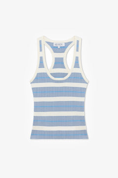 VIOLET STRIPED TANK