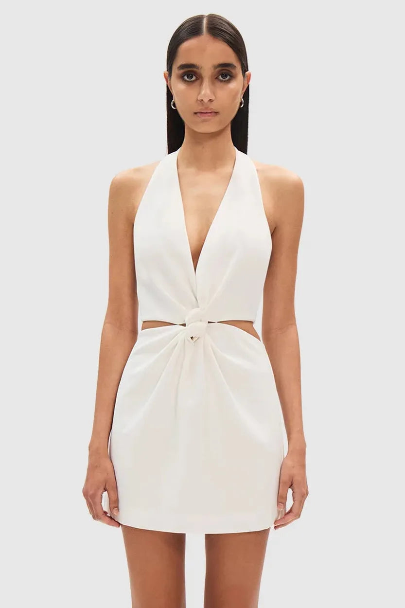 THE WANDER TWILL MINI DRESS