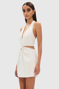 THE WANDER TWILL MINI DRESS