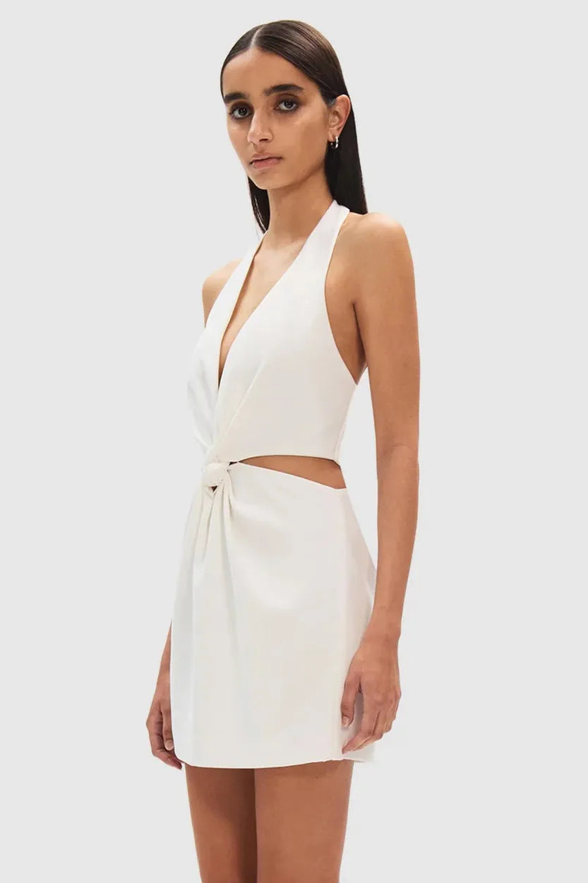THE WANDER TWILL MINI DRESS