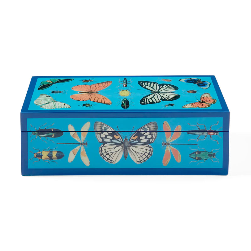 JONATHAN ADLER SMALL BOTANIST LACQUER BOX