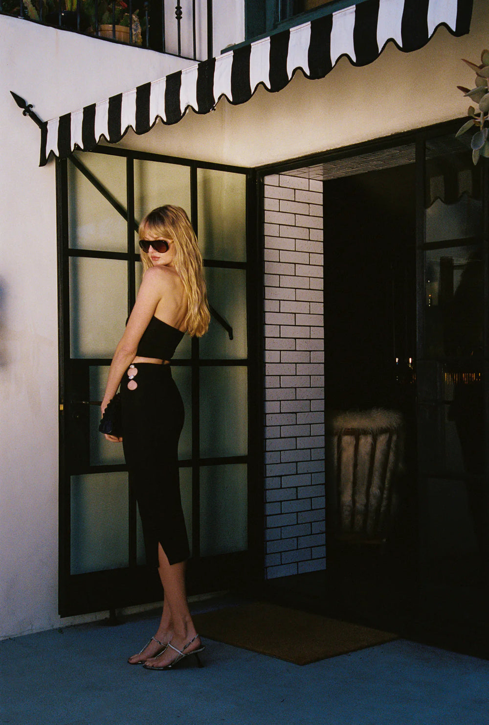 LILY KEYHOLE BANDEAU TOP