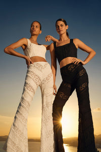 CHARO RUIZ IBIZA MAIREY TOP IN BLACK