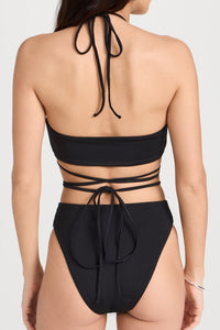 MAYGEL CORONEL FONCE SWIMSUIT SET IN BLACK