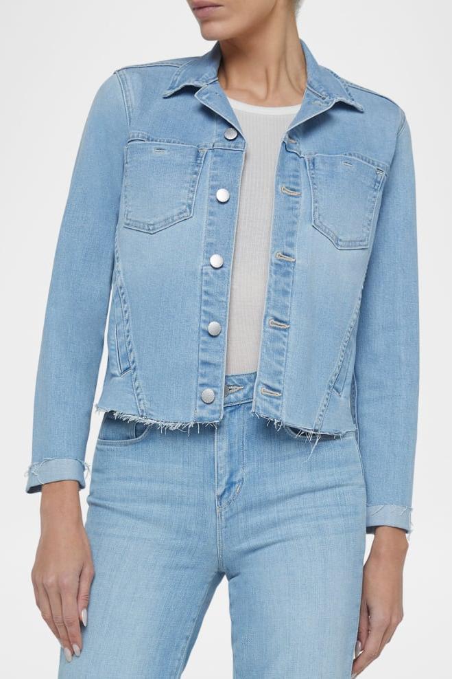 JANELLE SLIM RAW JACKET