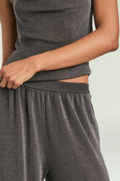 ESMERELDA METALLIC KNIT PANT