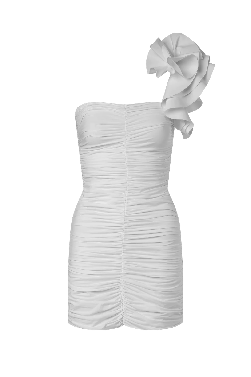 MAYGEL CORONEL EQUINOCCIO DRESS IN OFF WHITE
