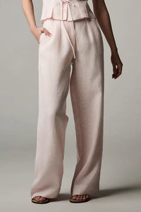 HEVRON ALINA PANT IN ROSE QUARTZ