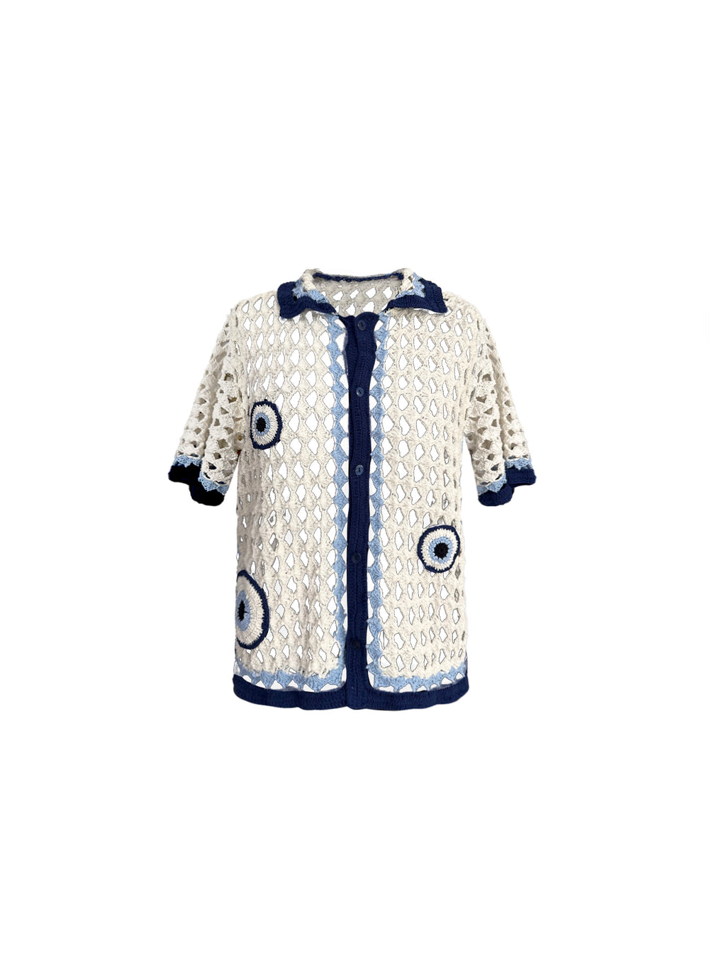 PATMOS CROCHET SHIRT