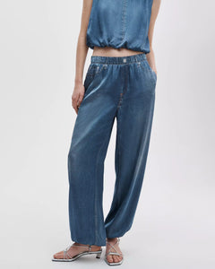 MIRAMAR SATIN BUBBLE PANT