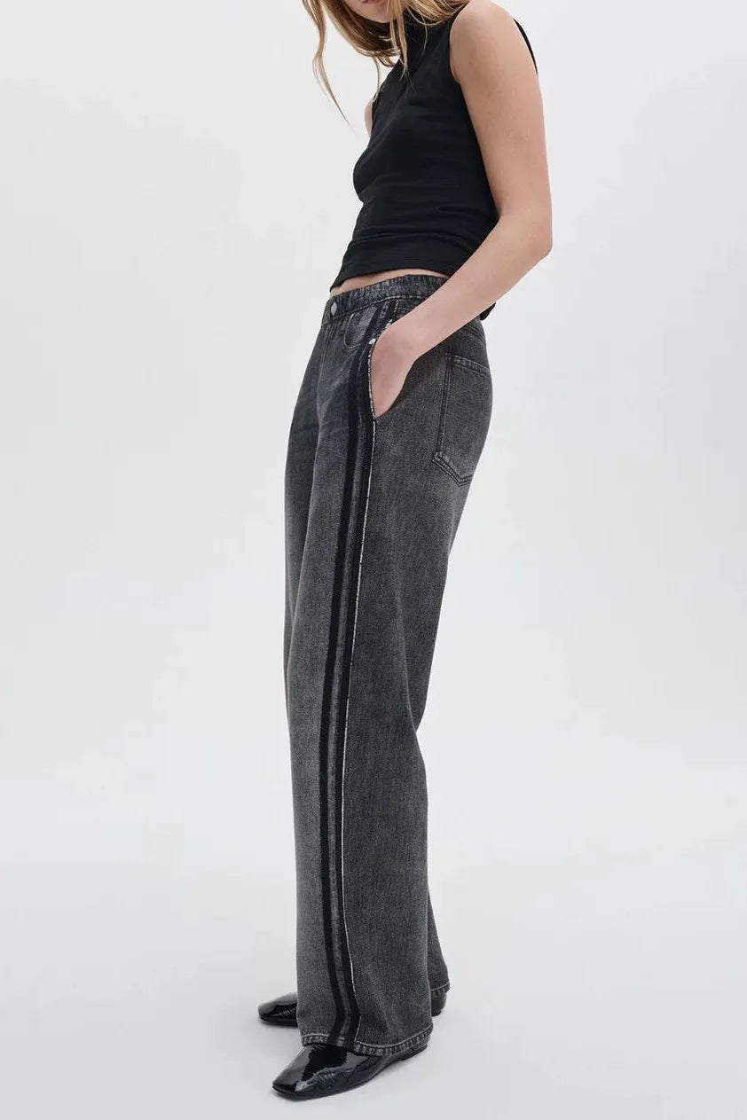 MIRAMAR TERRY WIDE TRACK PANT
