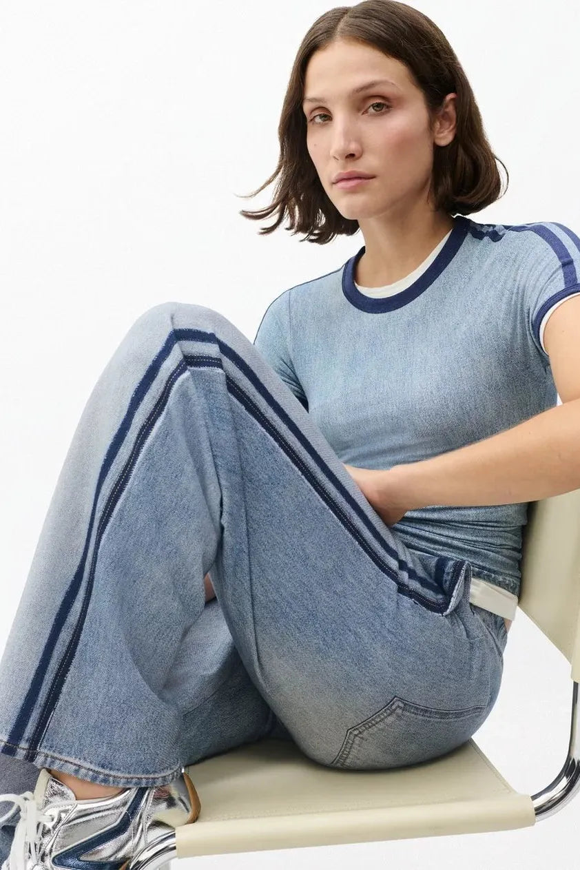 MIRAMAR TERRY WIDE TRACK PANT