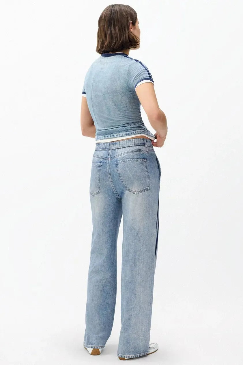 MIRAMAR TERRY WIDE TRACK PANT