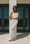 SOIREE MIAMI BEACH ALLY PANTS IN WHITE