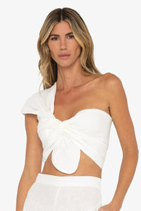 JBQ THE LABEL SOL TOP IN OFF WHITE