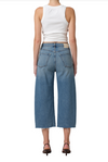 AYLA RAW HEM CROP JEANS