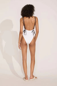 SOLID & STRIPED LYNN ONE PIECE IN MARSHMALLOW