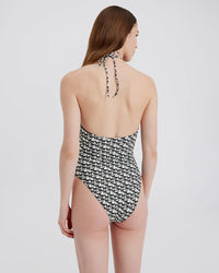 SOLID & STRIPED MINA ONE PIECE IN HORSE PRINT