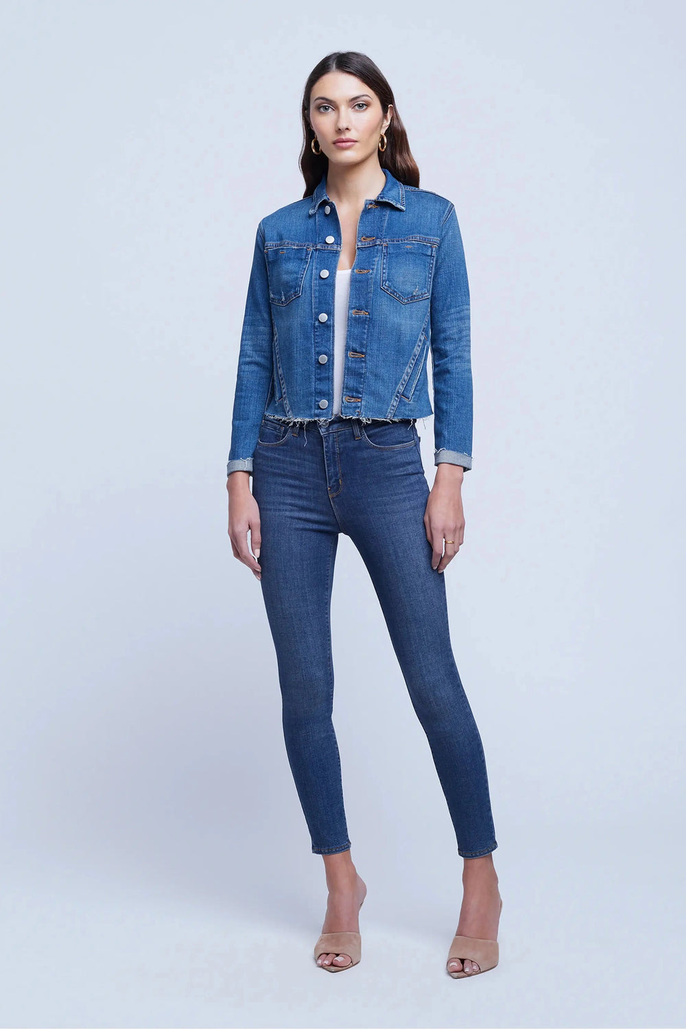 JANELLE SLIM RAW JACKET