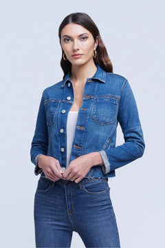 JANELLE SLIM RAW JACKET