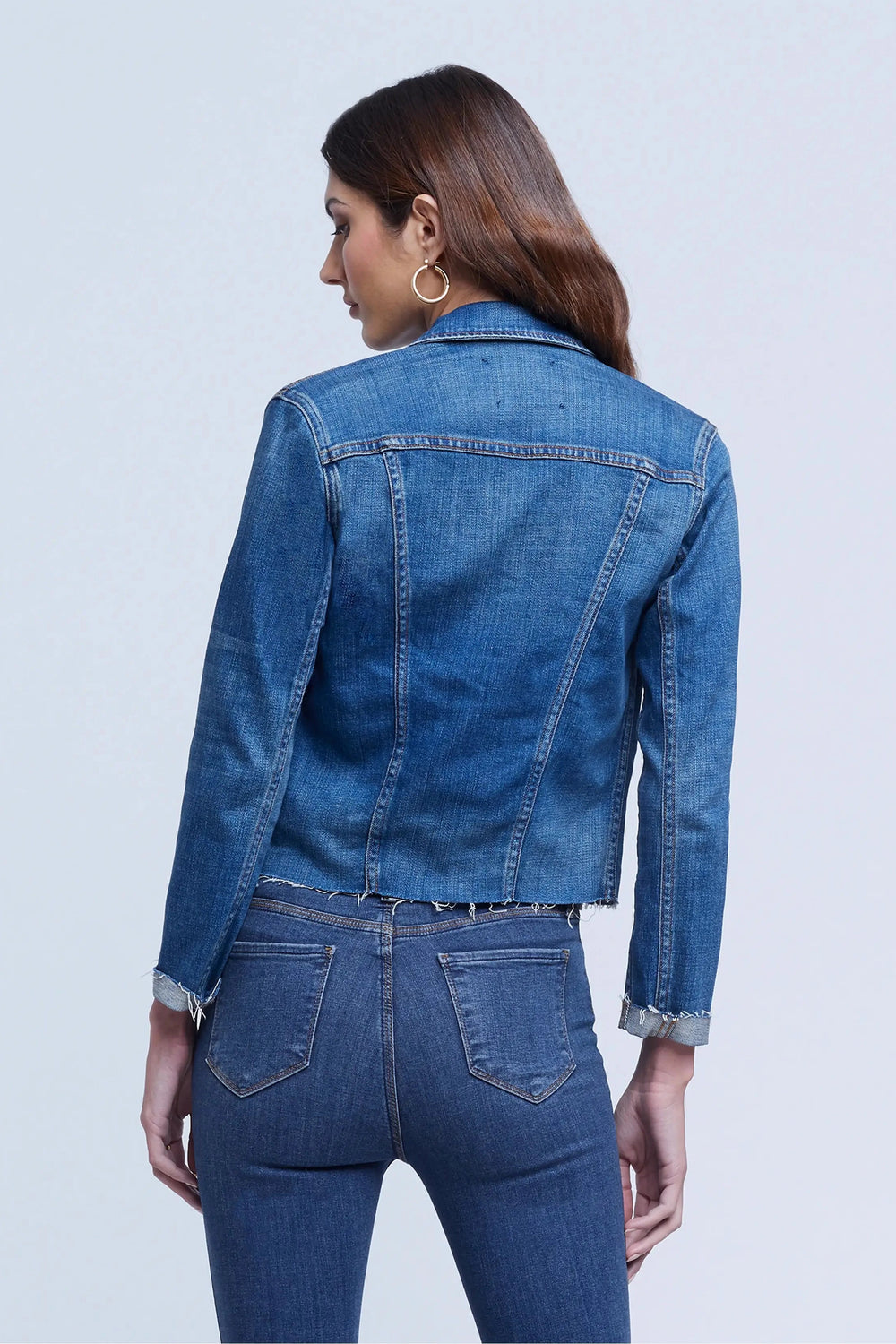 JANELLE SLIM RAW JACKET