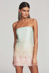 RETROFETE ANASTASIA DRESS IN FEATHER