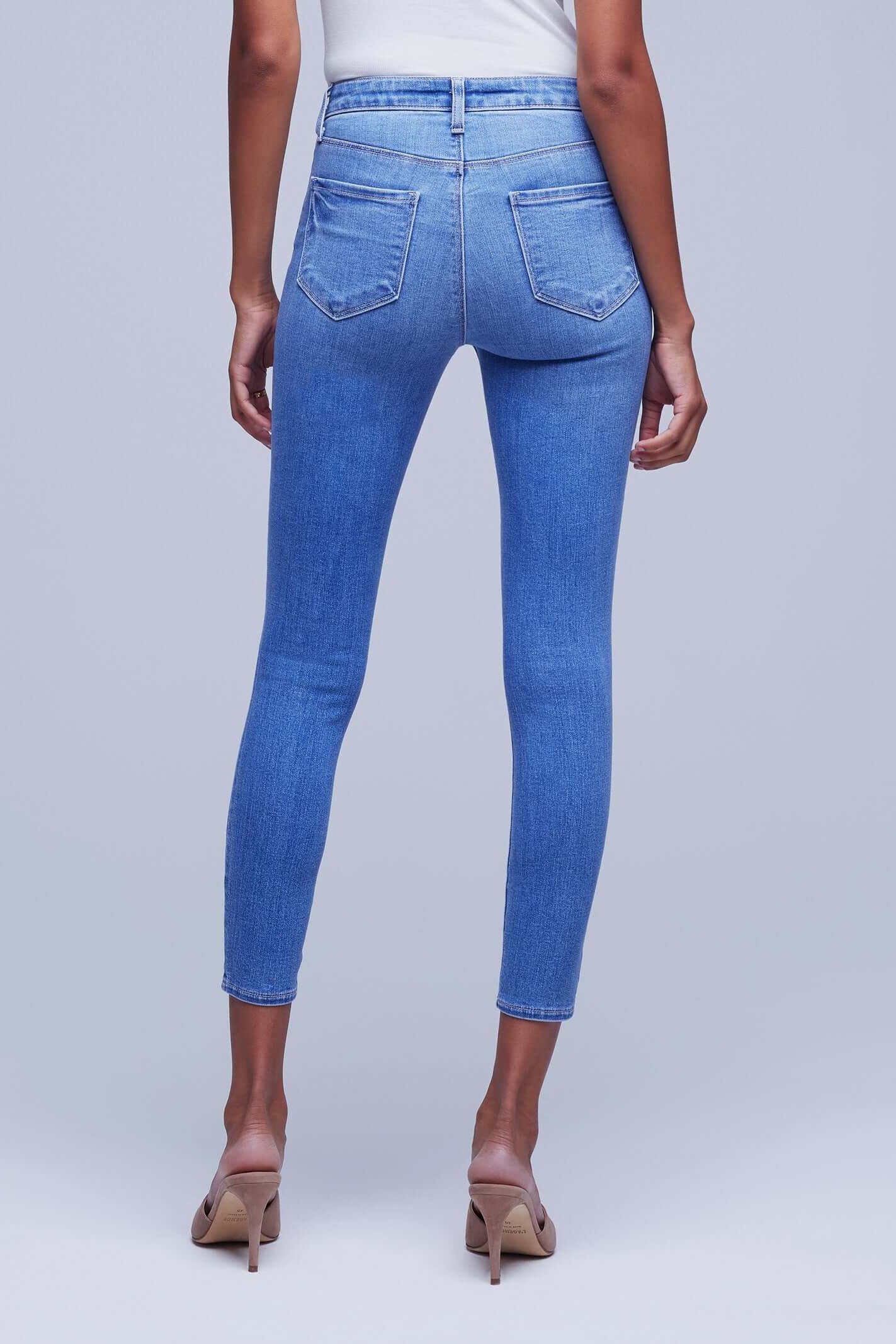 L'AGENCE MARGOT HIGH RISE SKINNY IN ALAMO