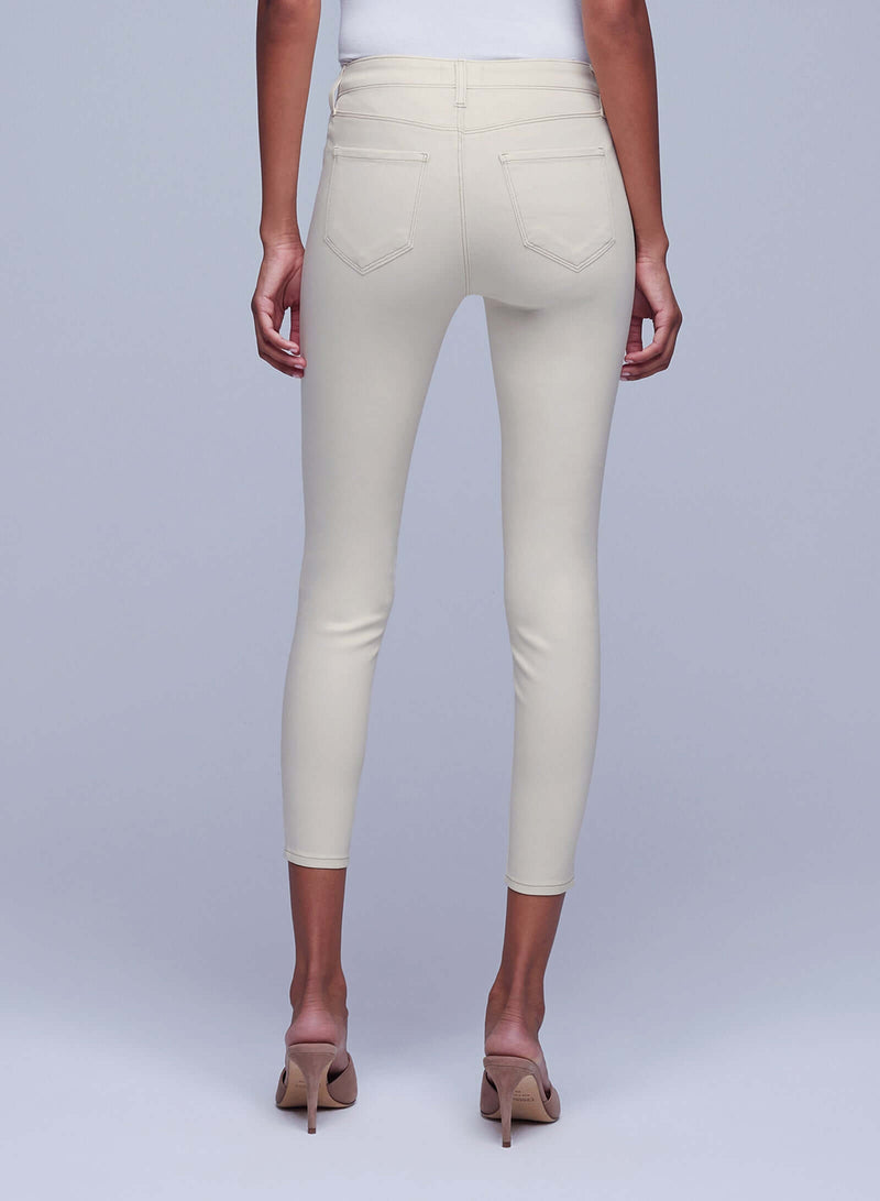 L'AGENCE MARGOT COATED IN OAT/ MOTHERGOOSE CONTRAST COATED
