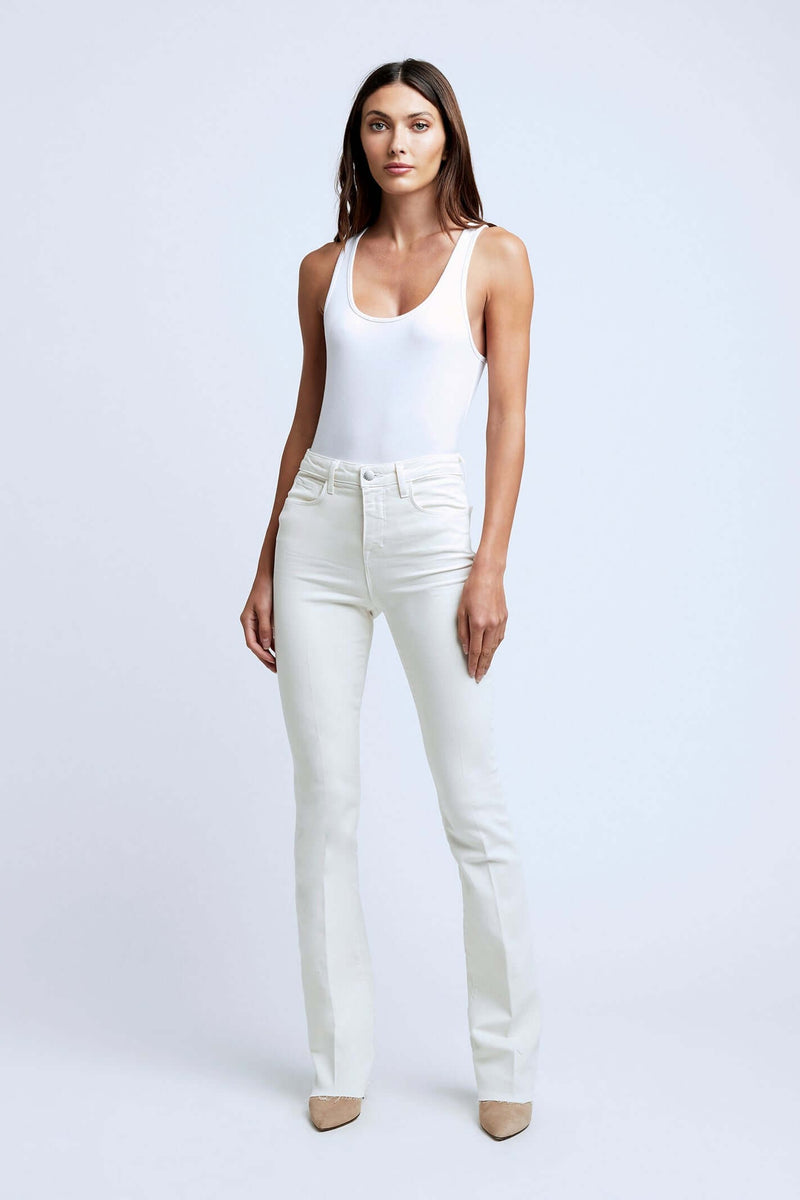 L'AGENCE RUTH H/R STRAIGHT IN VINTAGE WHITE