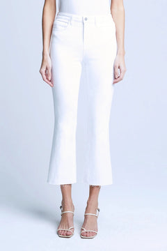 KENDRA H/R CROP FLARE JEAN