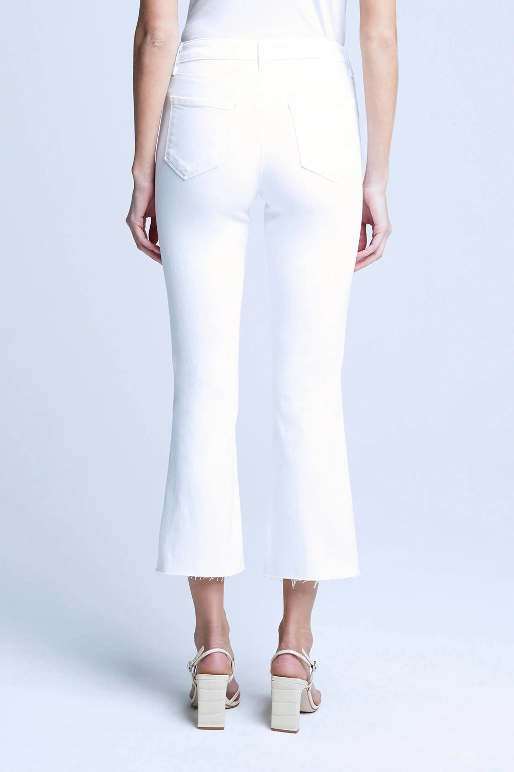 KENDRA H/R CROP FLARE JEAN