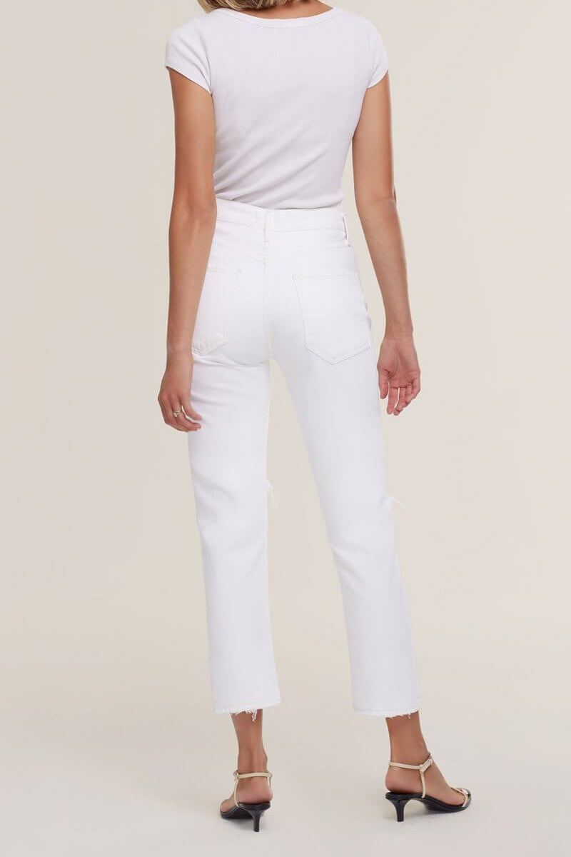 RILEY H/R STRAIGHT CROP JEAN