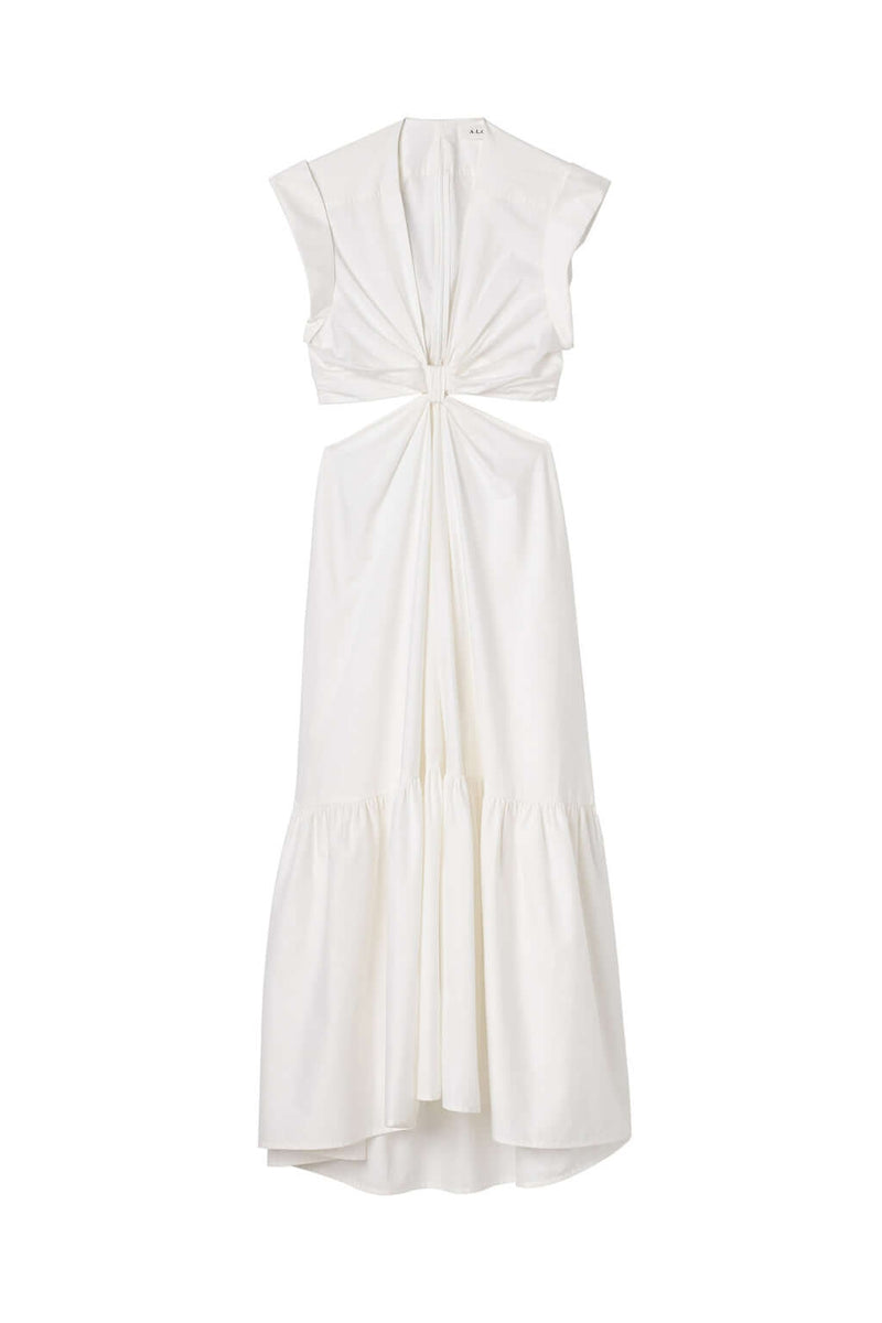A.L.C. ALEXANDRIA DRESS IN WHITE
