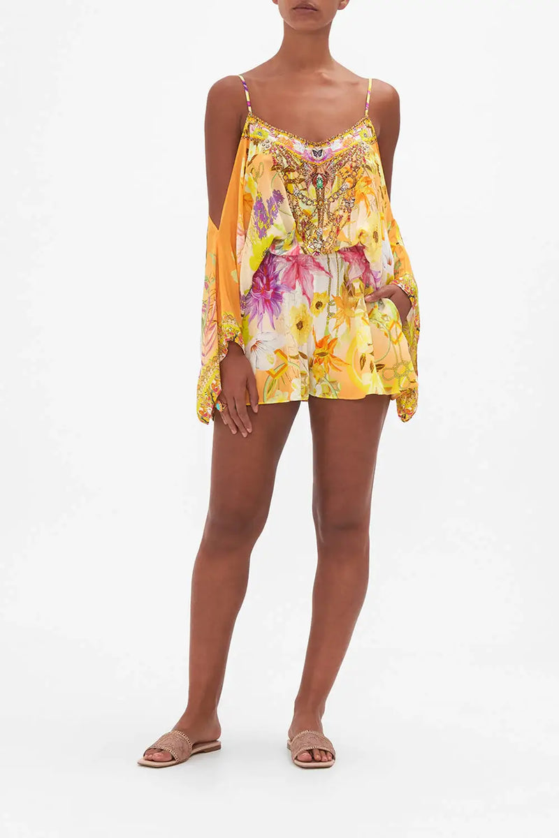 CAMILLA DROP SHOULDER PLAYSUIT IN HOW DOES YOUR GARDEN GROW