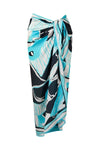 CIN CIN LONG LONG SCARF IN ARTIFICE AQUA