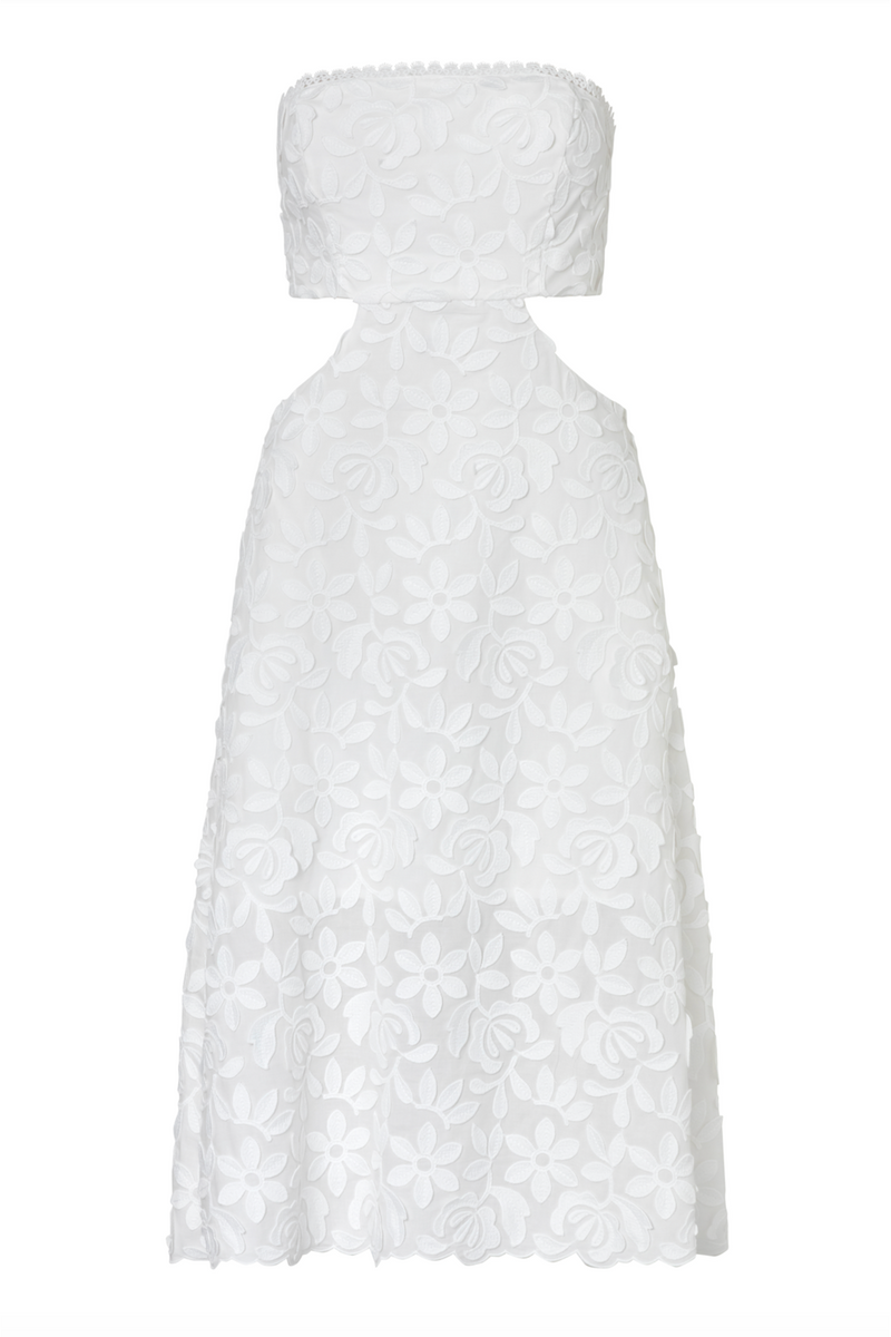WAIMARI AMOR MEU DRESS IN WHITE