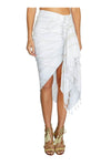 JUST BEE QUEEN TULUM SKIRT IN BEIGE