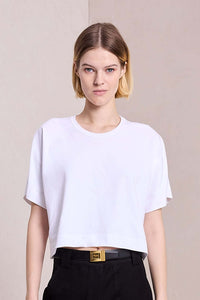 A.L.C. OLIVER TEE IN WHITE