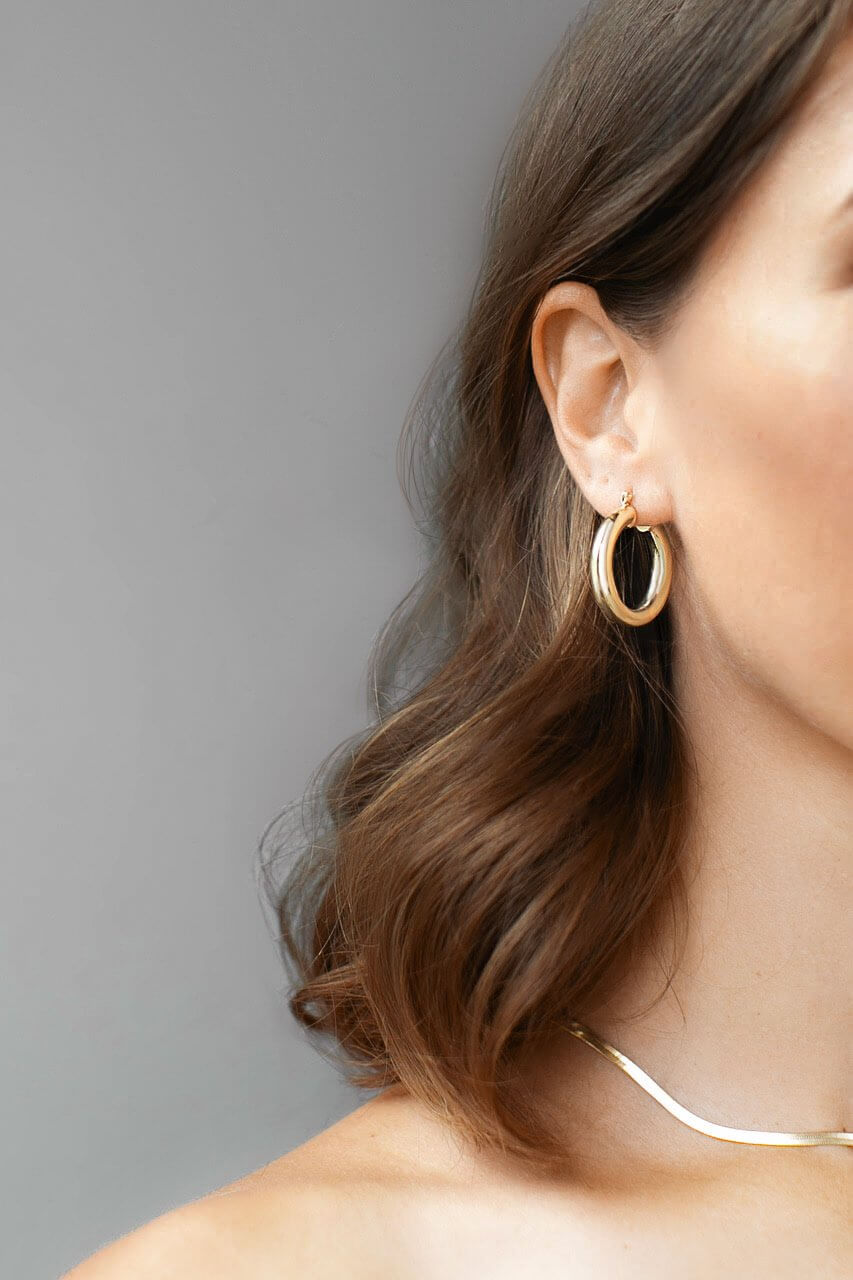 LARGE HENDRIX HOOPS