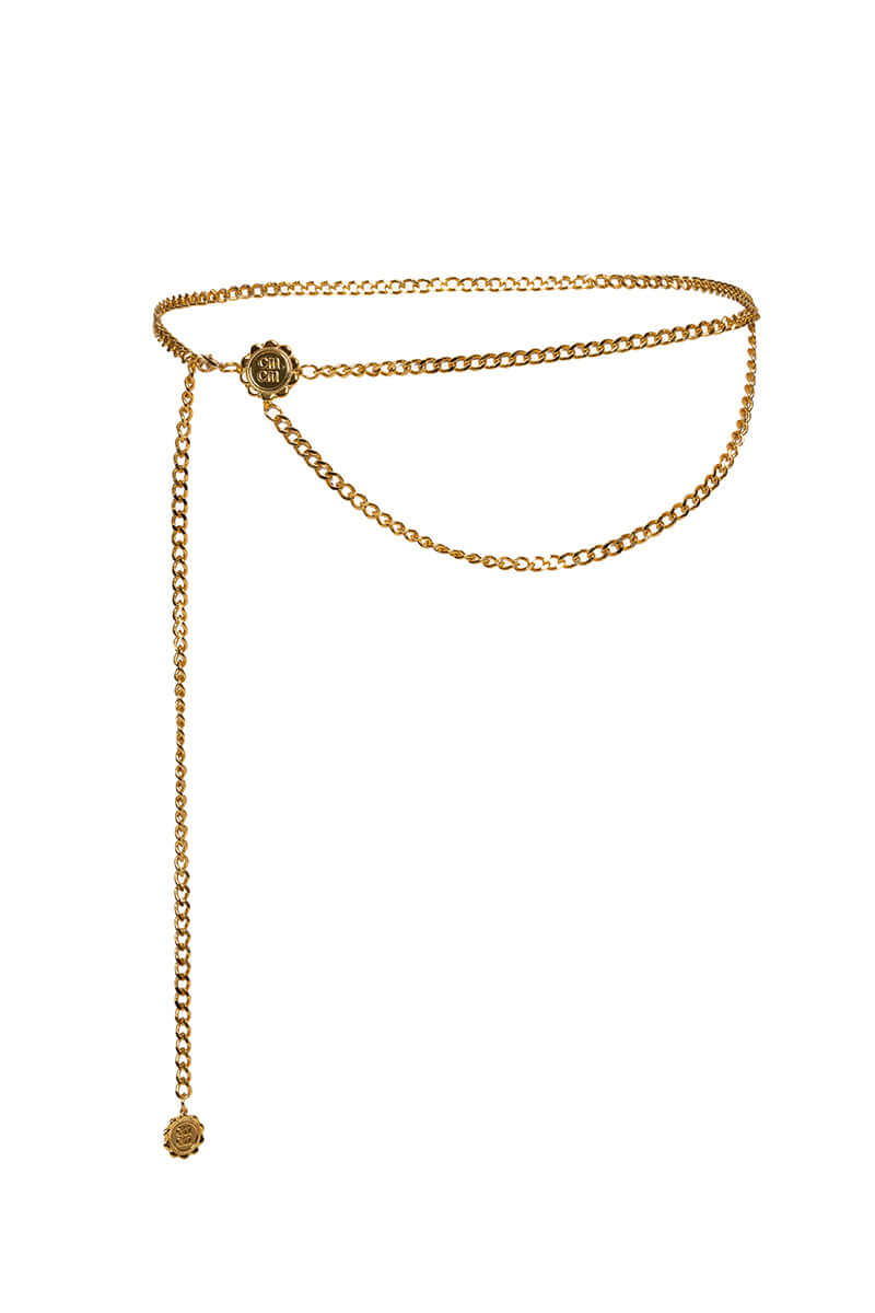 CHARM METALLIC BELT
